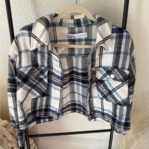 Cropped Flannel